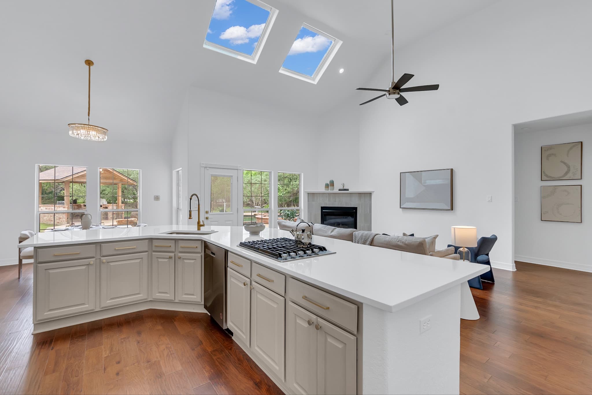 Open Kitchen & Living Remodel in San Antonio